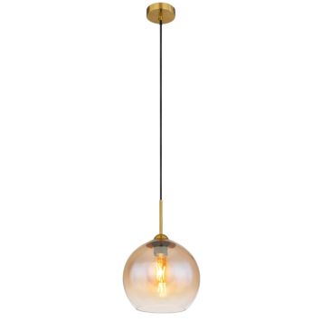 PENDELLAMPA GLOBO JAMESSA Ø25CM MÄSSING