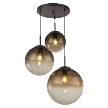 PENDELLAMPA GLOBO VARUS BRUN
