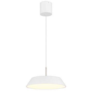 PENDELLAMPA GLOBO SILENA Ø40CM VIT