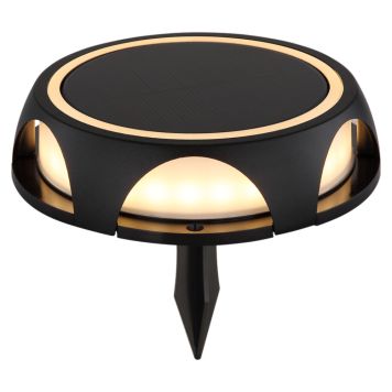 SOLCELLSLAMPA GLOBO SOLAR LIGHT AKRON SVART