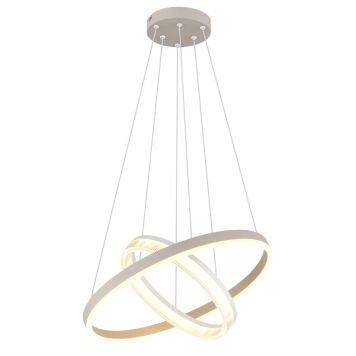 PENDELLAMPA GLOBO ZARA LED BEIGE 