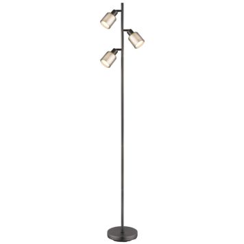 GOLVLAMPA GLOBO VILLEGAS SILVER