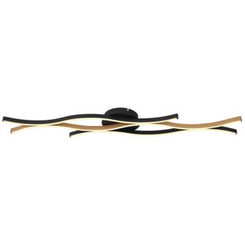 TAKLAMPA GLOBO GERONIMO LED 108CM TRÄ