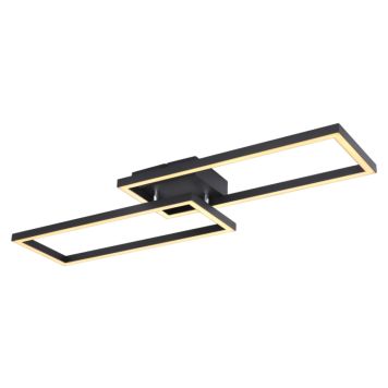 TAKLAMPA GLOBO TATJANA LED 71CM SVART