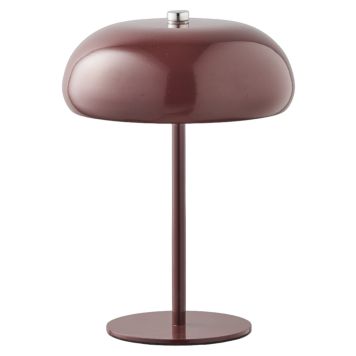 BORDSLAMPA HOUSE NORDIC MARGATE Ø16CM BORDEAUX