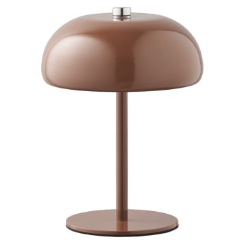 BORDSLAMPA HOUSE NORDIC MARGATE Ø13CM BRUN