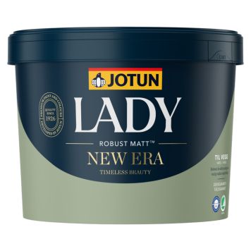 VÄGGFÄRG JOTUN LADY NEW ERA VIT/A-BAS 9L                                 