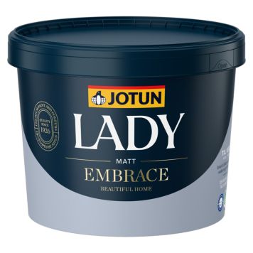 VÄGGFÄRG JOTUN LADY EMBRACE VIT/A-BAS 2,7L