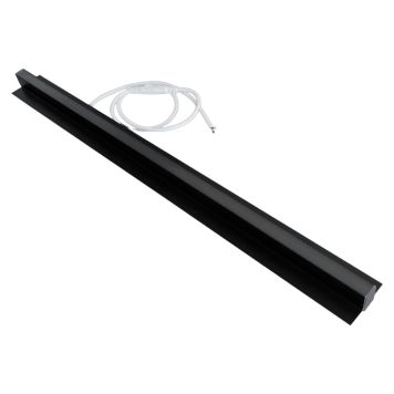 LED-ARMATUR ECOFOSS PURELED INFÄLLD SVART 3000K 17W 60CM 