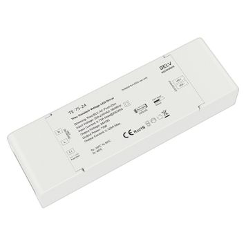 LED-DRIVDON ECOFOSS DIMBAR TRIAC PUSH 24V 75W