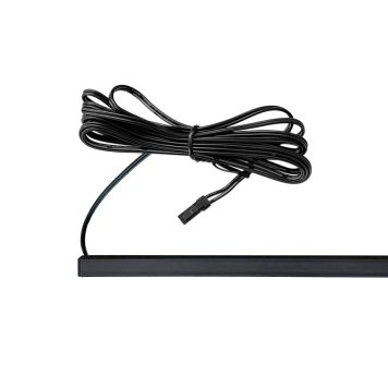 LEDLIST ECOFOSS MODULE  SVART 120CM 24V 3,6W 3000K