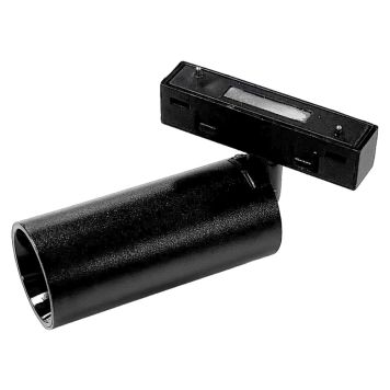 SPOTLIGHT ECOFOSS CLICK LED ZOOM SVART 1,5W 3000K 