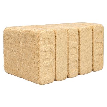 VÄRMEBRIKETTER VEDTEAMET BARRTRÄ 10KG