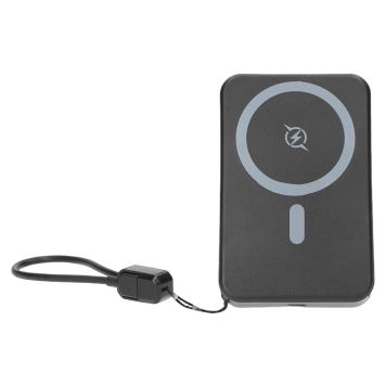 POWERBANK NEDIS MAGNETIC USB-C 25W 10 000MAH SVART
