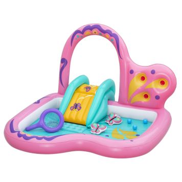 LEKCENTER MED POOL BUTTERFLY 180X117CM