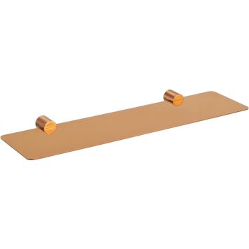 HYLLA BEMETA GLACERA METALL 45CM KOPPAR