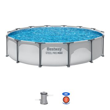 POOL BESTWAY STEEL PRO MAX Ø427MX84CM VIT