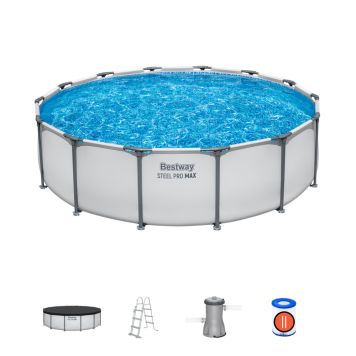 POOL BESTWAY STEEL PRO MAX Ø427X107CM VIT