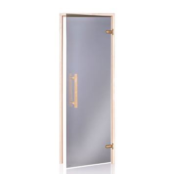 BASTUDÖRR ANDRES PREMIUM NATURAL 7X19 GRÅ/ASP