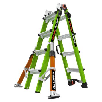 MULTISTEGE LITTLE GIANT CONQUEST GLASFIBER 4-7 STEG 4,55M