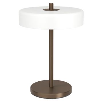 BORDSLAMPA EGLO SALVE 2XE14 BRONS/VIT