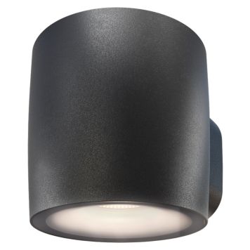 VÄGGLAMPA PLEJD UPP/NER 10,4CM SVART