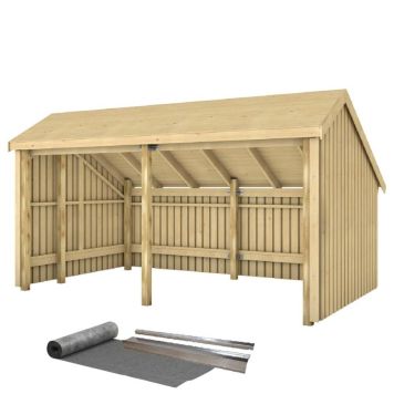 FÖRRÅD PLUS MULTI 2 INKL TAKPAPP OBEHANDLAD 10,5M²