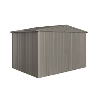 FÖRRÅD BIOHORT EUROPA 5 DUBBELDÖRR METALLIC KVARTSGRÅ 6,53M² 