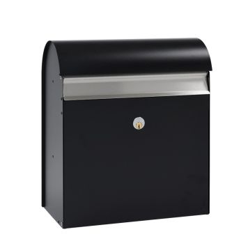 POSTLÅDA MEFA JADE 870 SVART