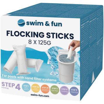 FLOCKING STICKS SWIM & FUN 8-PACK 