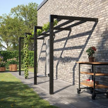 PERGOLA PLUS ARCADE MODELL 2 575X148X217CM SVART