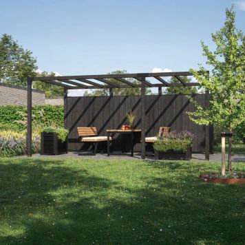 PERGOLA PLUS ARCADE MODELL 6 STAKET 486X256X217CM