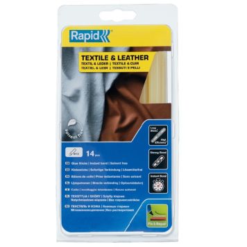 LIMSTAV RAPID TEXTIL/LÄDER 12MM 14-PACK 