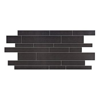 MOSAIK AMBIENTE BRICK SVART PRIS PER ARK