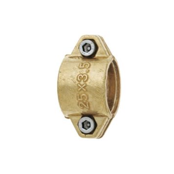 KLÄMBRICKA -MÄSSING 2-TLG 1 1/4 "