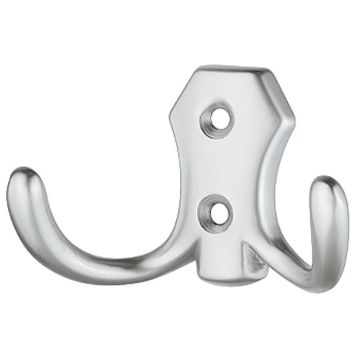 KLÄDKROK 76X30MM KROM MATT