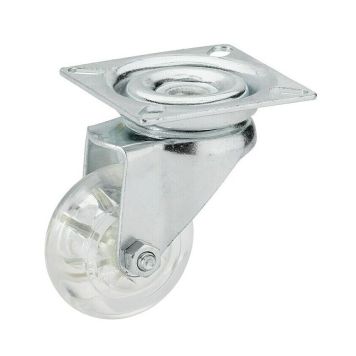 TRANSPORTHJUL SVÄNGBART 50X73MM 