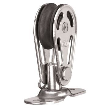 BLOCK MARINTECH ROTERANDE MED 1 RULLE 6MM 