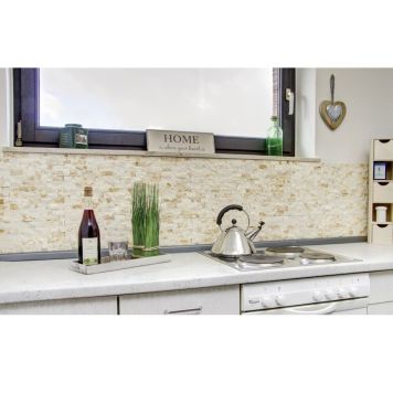 MOSAIK WELSCHEIT FACE BRICK SUNNY BEIGE 3D PRIS PER ARK