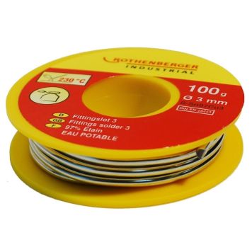 LÖDTRÅD ROTHENBERGER Ø3MM 100G