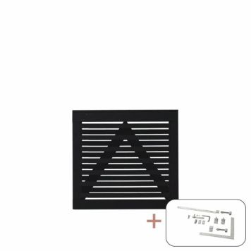 GRIND PLUS OSAKA 100X93CM SVART