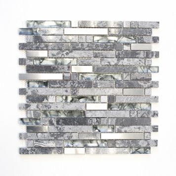 MOSAIK DREAM INTERLOCK MIX STONE/METAL/GLASS PRIS PER ARK