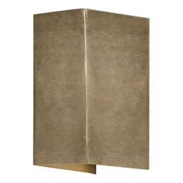 VÄGGLAMPA KONSTSMIDE CREMONA MÄSSING