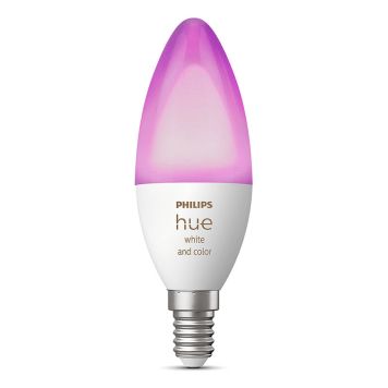 LJUSKÄLLA PHILIPS HUE B39 WCA E14 4W 