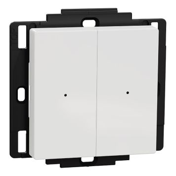 TRYCKKNAPP SCHNEIDER ELECTRIC EXXACT 2K TRÅDLÖS VIT 