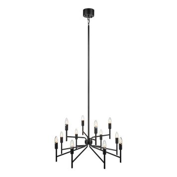 TAKLAMPA MARKSLÖJD REGENT SVART