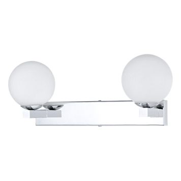 VÄGGLAMPA EGLO NINA KROM 2X33W G9