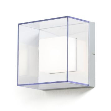 VÄGGLAMPA KONSTSMIDE SANREMO LED 21CM ALUMINIUM