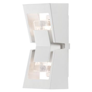 VÄGGLAMPA KONSTSMIDE POTENZA VIT