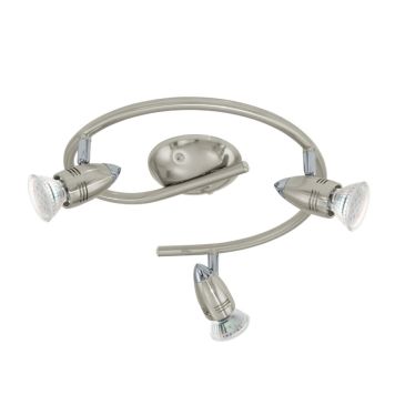 TAKSPOTLIGHT EGLO MAGNUM LED BORSTAT STÅL